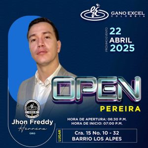 Open Pereira 22 Abril