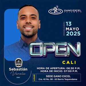 Open Cali 13 Mayo