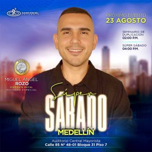 Súper Sábado Medellín 23 Agosto