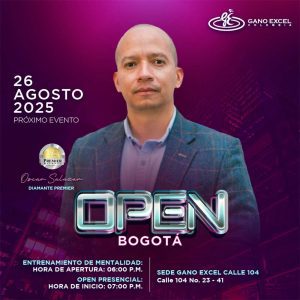 Open Bogotá 26 Agosto