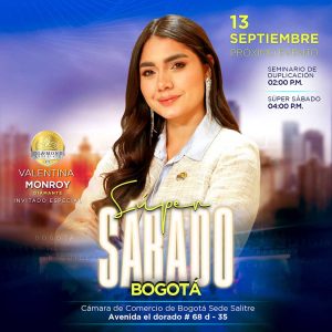 Súper Sábado Bogotá 13 Septiembre