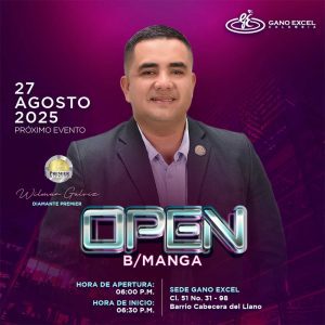 Open Bucaramanga 27 Agosto
