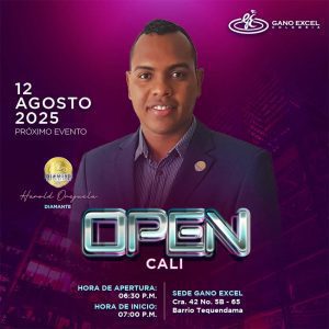 Open Cali 12 Agosto