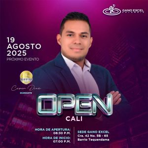 Open Cali 19 Agosto