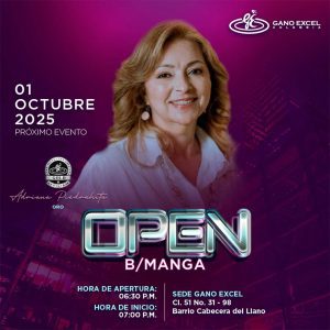 Open Bucaramanga 01 Octubre
