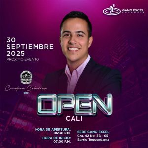 Open Cali 30 Septiembre