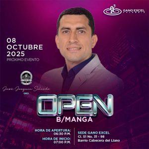 Open Bucaramanga 08 Octubre