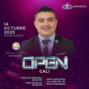 Open Cali 14 Octubre