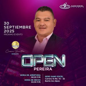 Open Pereira 30 Septiembre