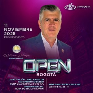 Open Bogotá 11 Noviembre
