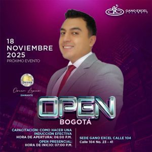 Open Bogotá 18 Noviembre