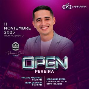 Open Pereira 11 Noviembre