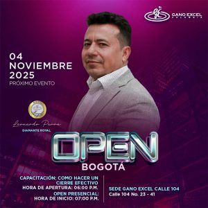 Open Bogotá 04 Noviembre