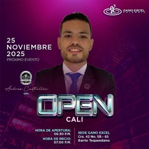 Open Cali 25 Noviembre